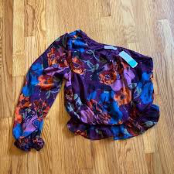 Lush Multicolor Floral Top - Picture 1 of 6